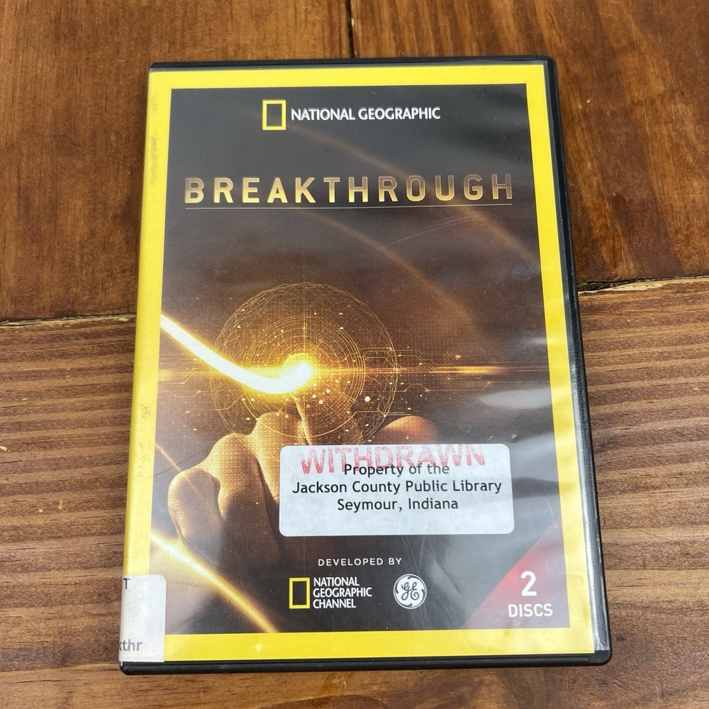 Breakthrough National Geographic Educational 2 Disc Set Homeschool Teacher